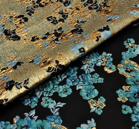 Jacquard silk